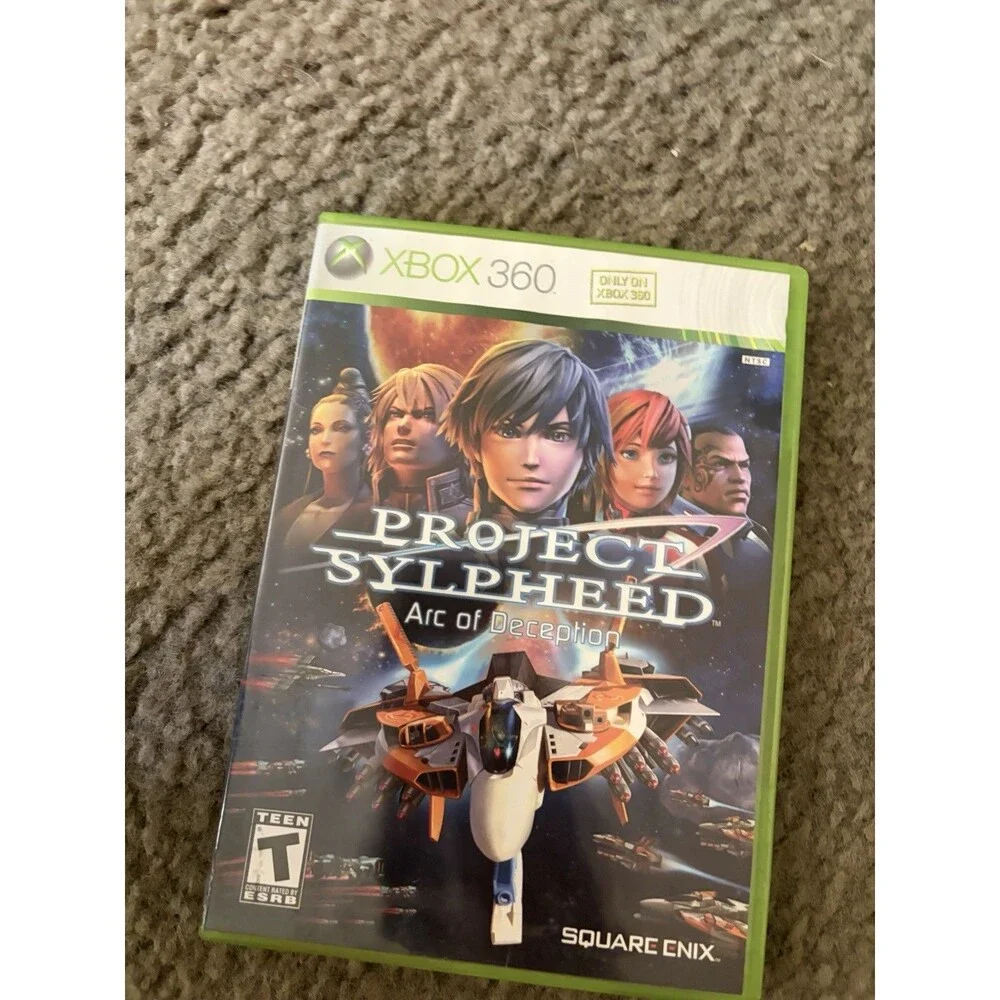Project Sylpheed Xbox 360 Complete Video Game + Manual Square Enix Space PAL